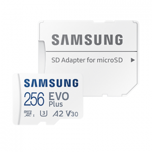 Samsung MicroSDHC EVO Plus 256GB Class 10 + Adapter