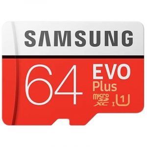 Samsung MicroSDHC EVO Plus 64GB Class 10 + Adapter