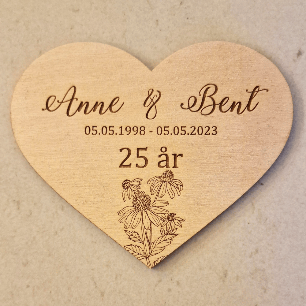 Hjerte til æresport i birkefiner