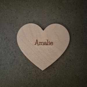 Bordkort i træ eller akryl - BK01