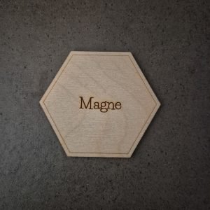 Bordkort i træ eller akryl - BK03